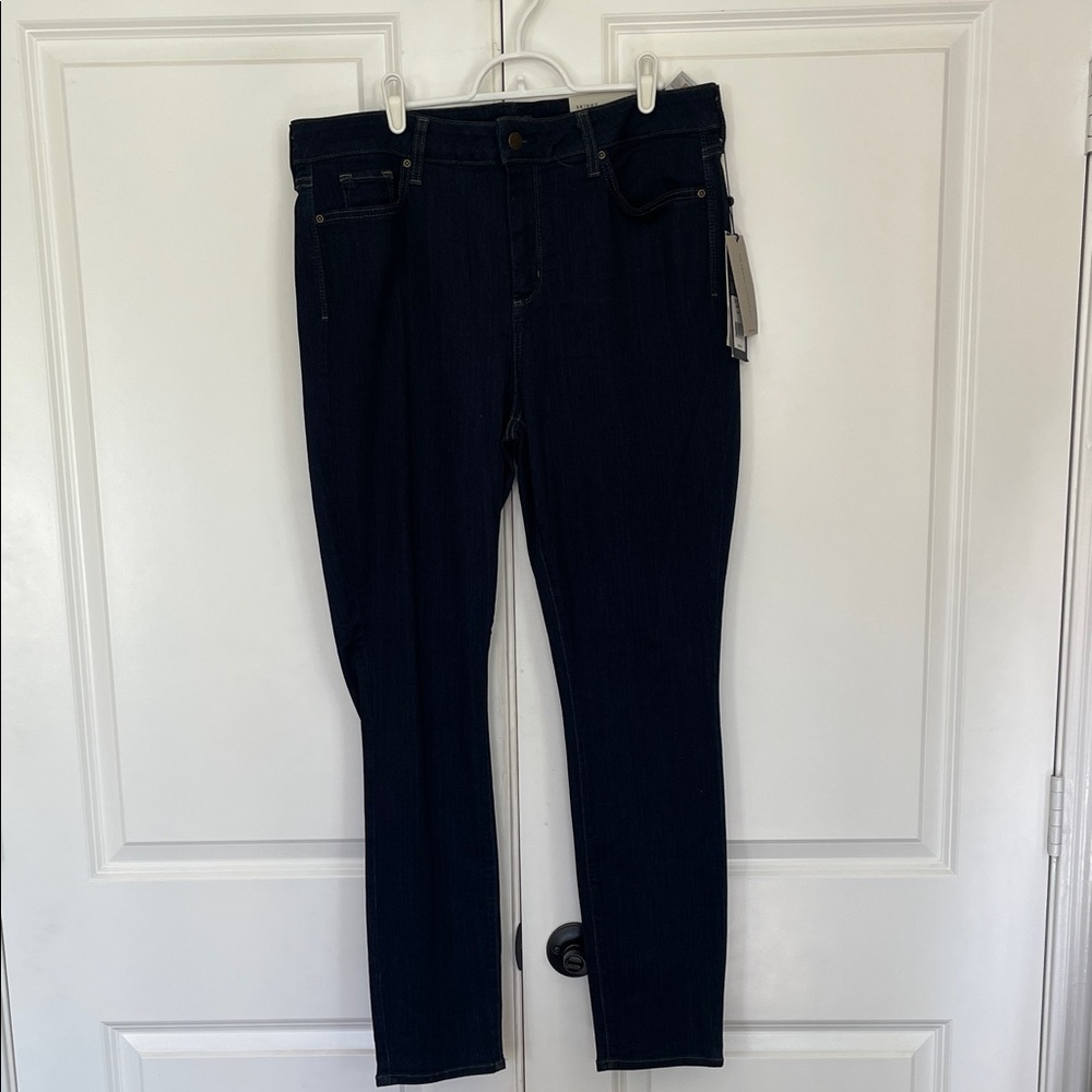 NYDJ Women's Deep Indigo Skinny Jeans